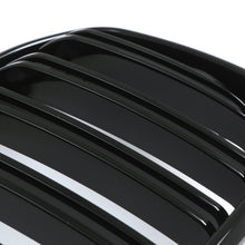 Griglie Anteriori a Doppia Lamella Nere Lucide BMW X3 G01 18-21 - foto 7