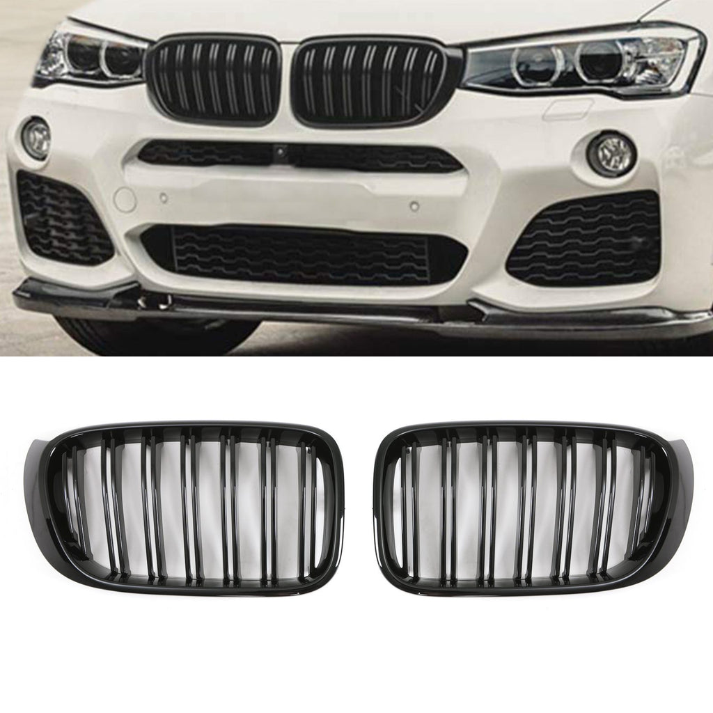 Griglia Anteriore Stile M Sport Nero Lucido BMW X3 F25 Facelift 14-17
