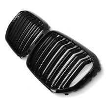 Griglia Anteriore a Doppia Lamella Nera Lucida BMW X5 G05 19+ - foto 2