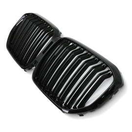 Griglia Anteriore a Doppia Lamella Nera Lucida BMW X5 G05 19+ - foto 2
