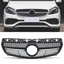 Griglia Anteriore Stile Diamante Nero Lucido Mercedes Classe A W176 13-15