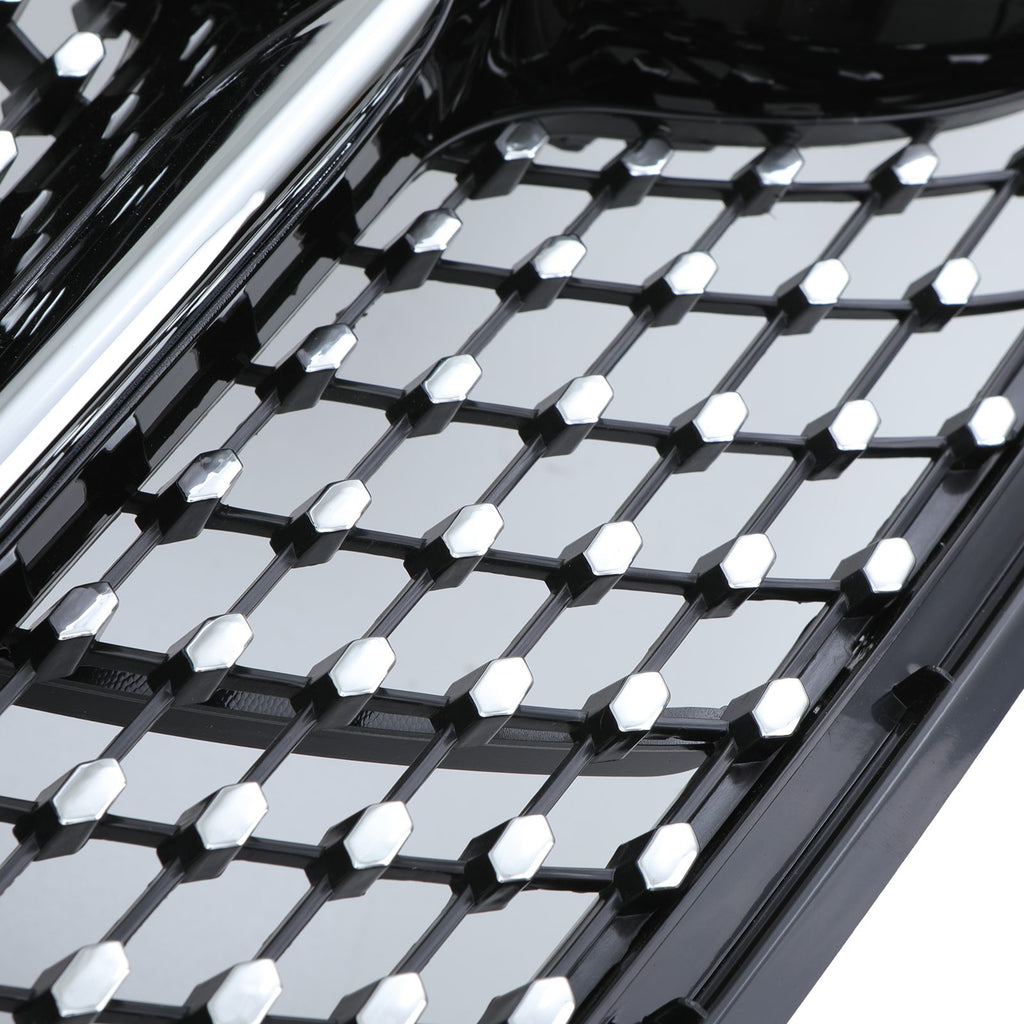 Griglia Anteriore Stile Diamante Nero Lucido Mercedes Classe A W176 13-15 - foto 8