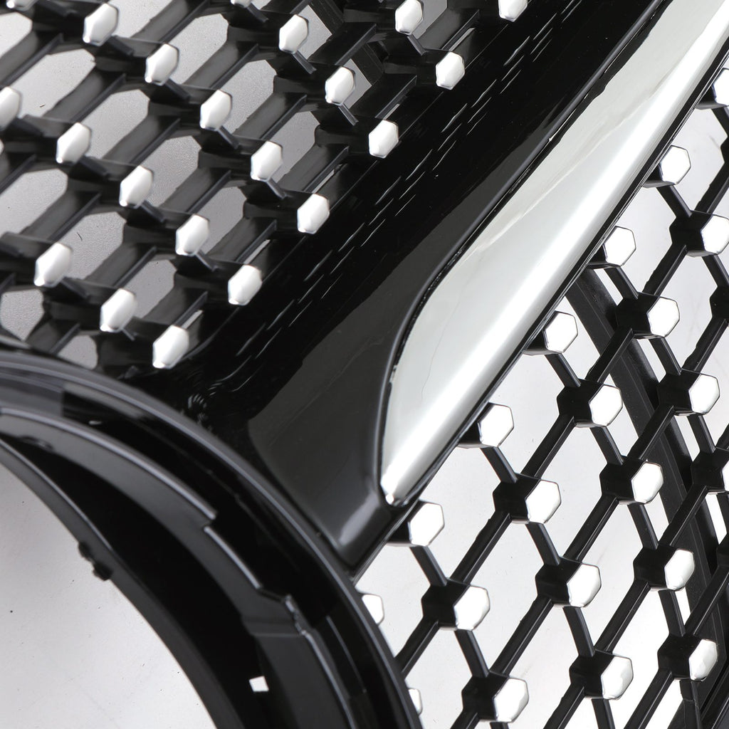 Griglia Anteriore Stile Diamante Nero Lucido Mercedes Classe A W176 15-18 - foto 6