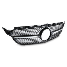 Griglia Stile Diamante Nero Lucido con Foro Telecamera Mercedes Classe C C205 14-18 - foto 5