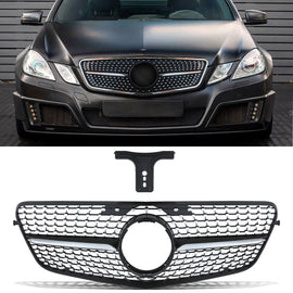 Griglia Stile Diamante Nero Lucido Mercedes Classe E Familiare S212 09-13