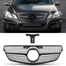 Griglia Stile Diamante Nero Lucido Mercedes Classe E W212 09-13