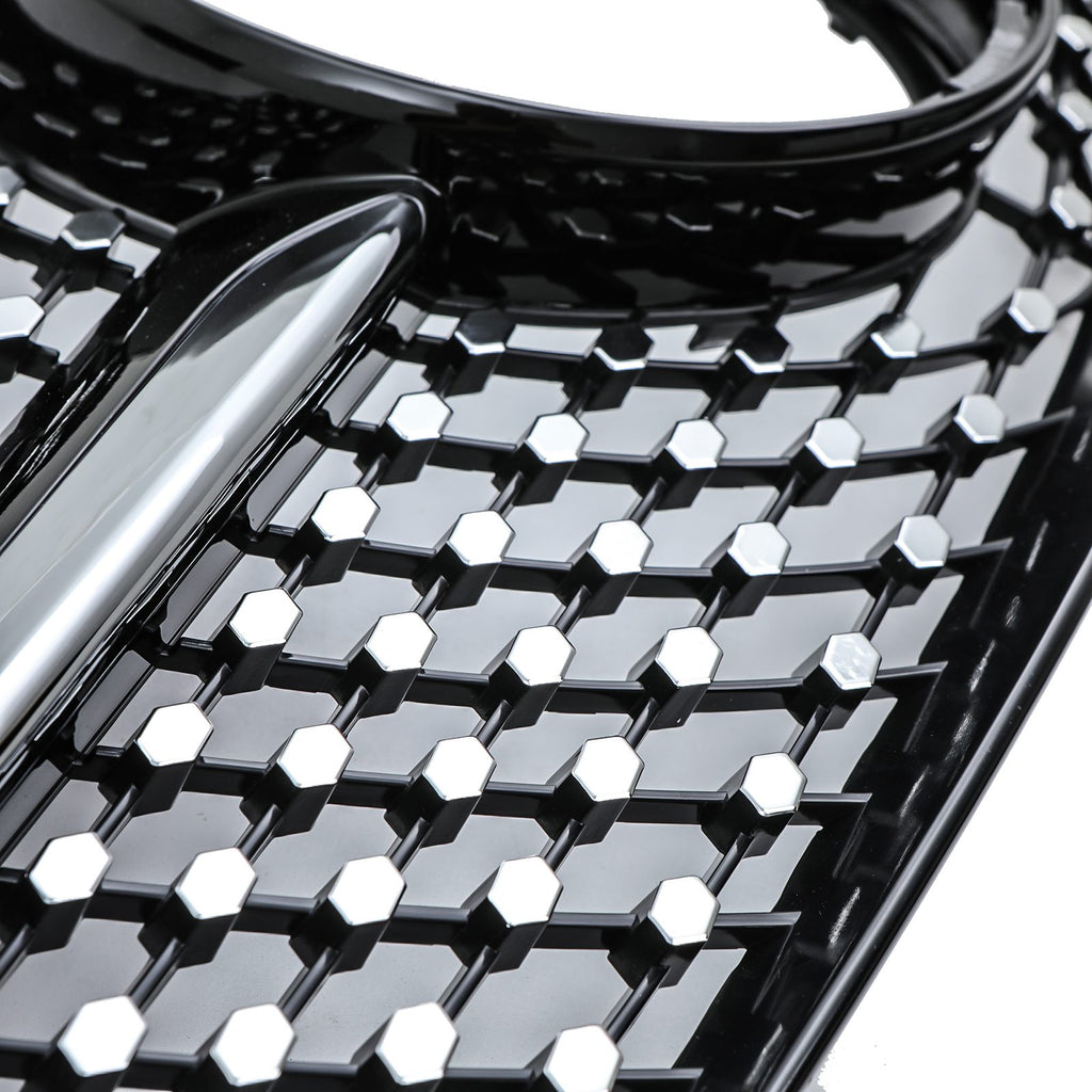 Griglia Stile Diamante Nero Lucido Mercedes Classe E Familiare S212 09-13 - foto 4