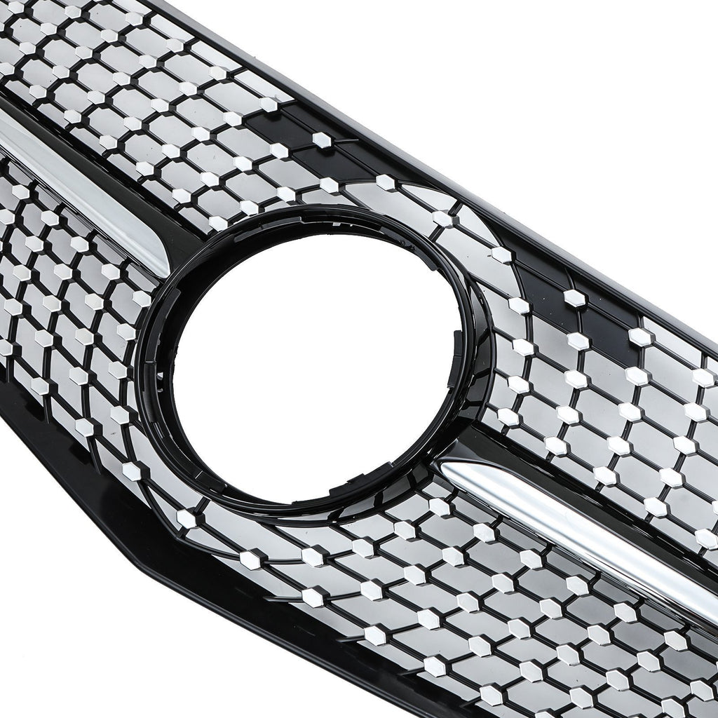 Griglia Stile Diamante Nero Lucido Mercedes Classe E W212 09-13 - foto 5