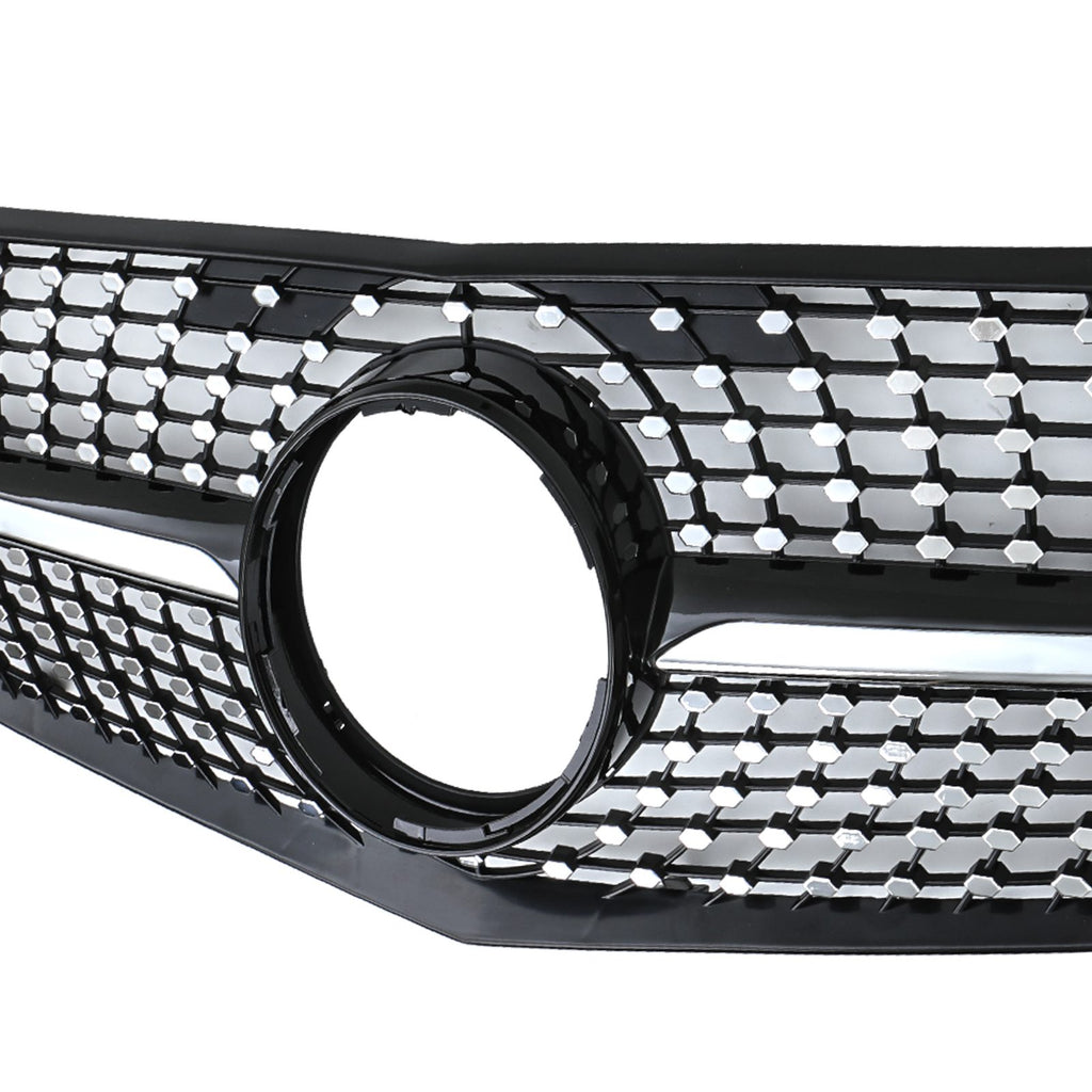 Griglia Stile Diamante Nero Lucido Mercedes Classe E W212 09-13 - foto 3