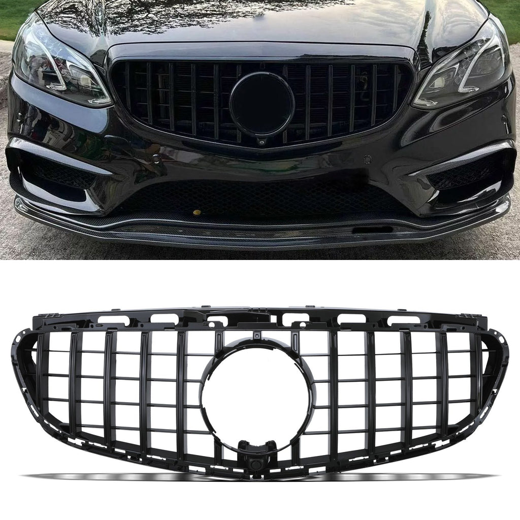 Griglia Anteriore Panamericana GTR Nero Lucido Mercedes Classe E W212 Facelift 14-16
