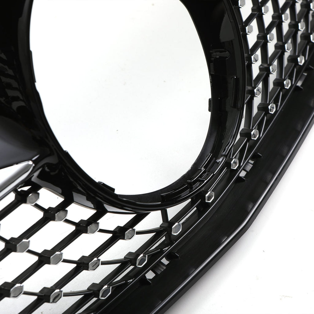 Griglia Stile Diamante Nero Lucido Mercedes CLA C117 13-19 - foto 7