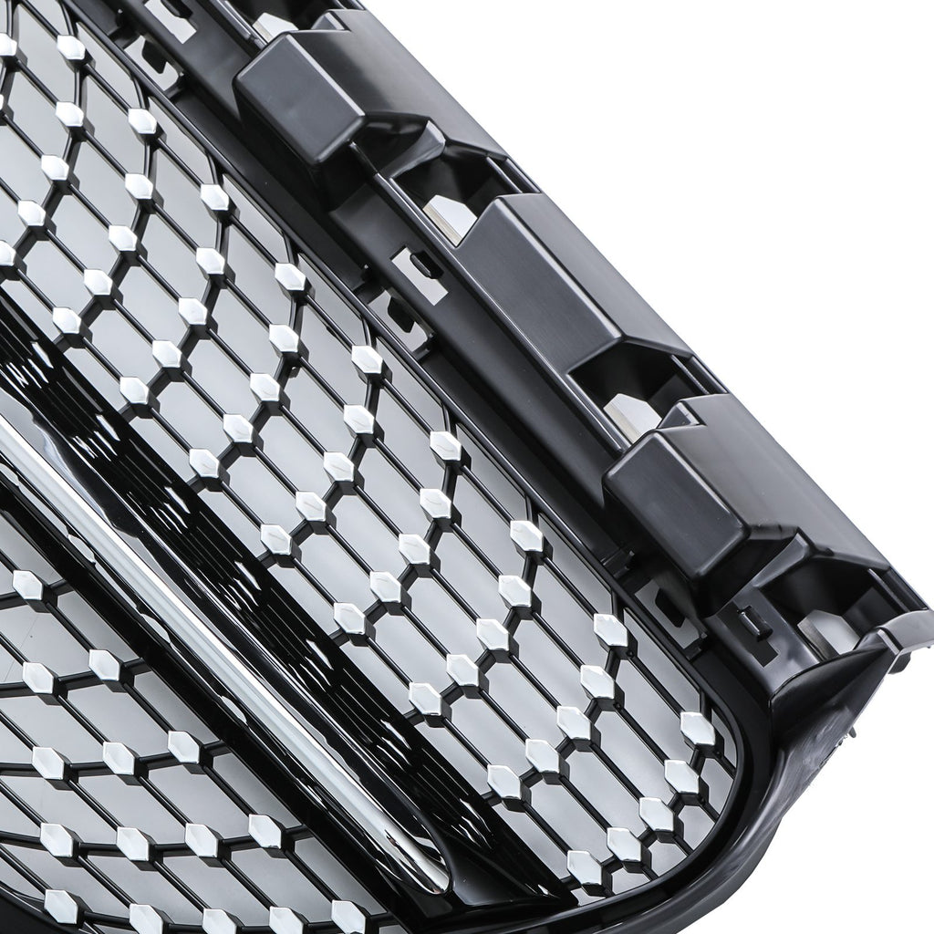 Griglia Stile Diamante Nero Lucido Mercedes CLA C117 13-19 - foto 4