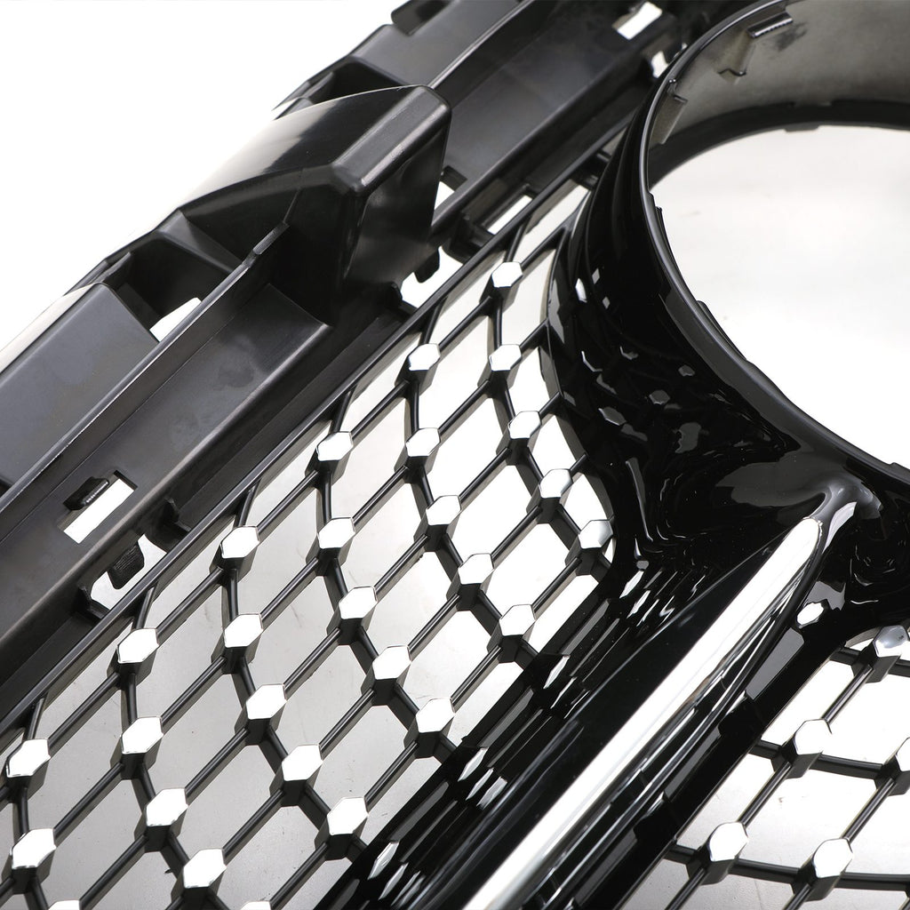 Griglia Stile Diamante Nero Lucido Mercedes CLA C117 13-19 - foto 6