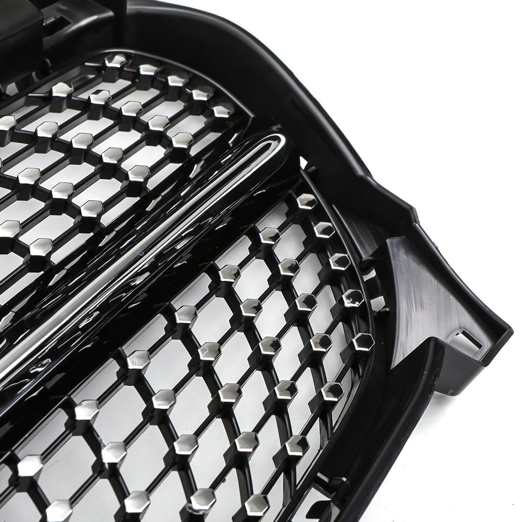 Griglia Stile Diamante Nero Lucido Mercedes CLA C117 13-19 - foto 8