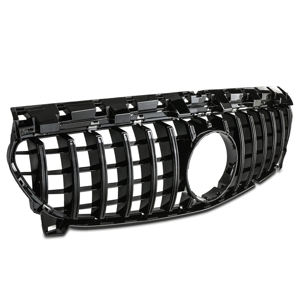Griglia Anteriore Panamericana GTR Nero Lucido Mercedes CLA C117 13-19 - foto 5