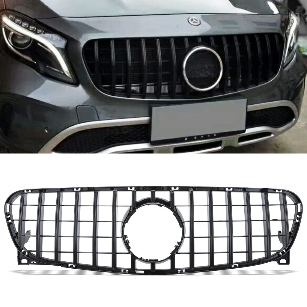 Griglia Anteriore Panamericana GTR Nero Lucido Mercedes GLA X156 14-16