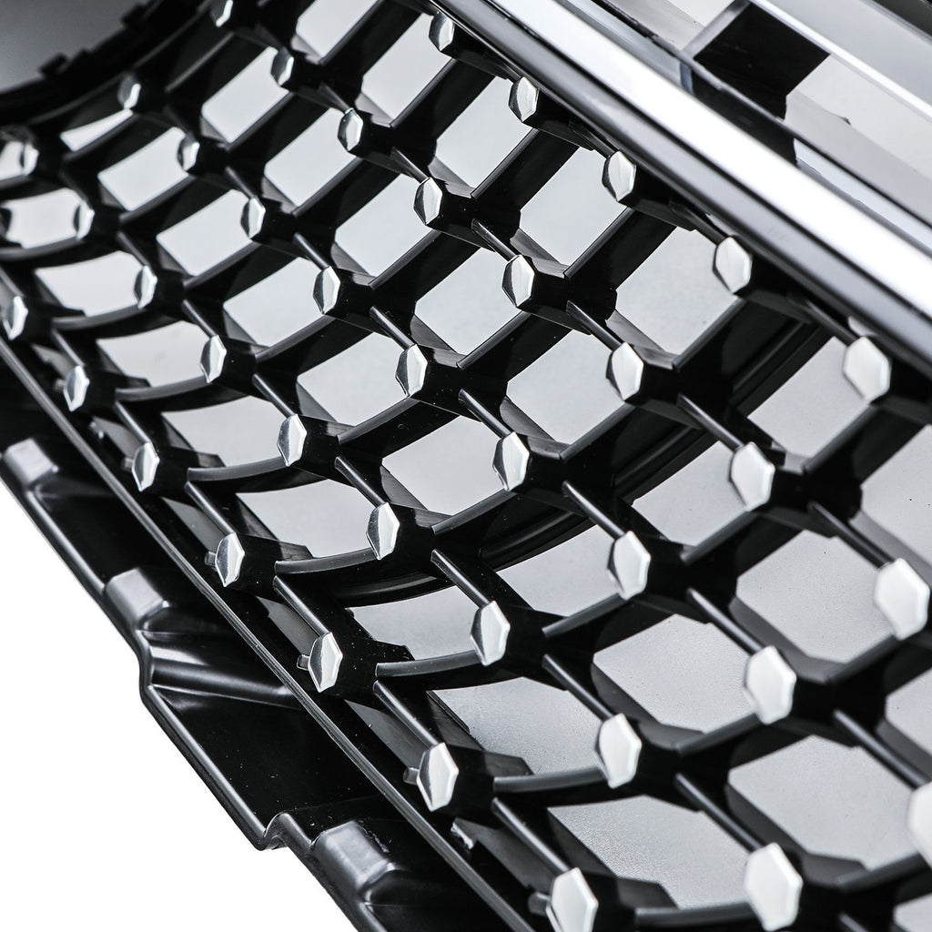Griglia a Diamante Nera Lucida Mercedes GLC X253 15-19 - foto 6