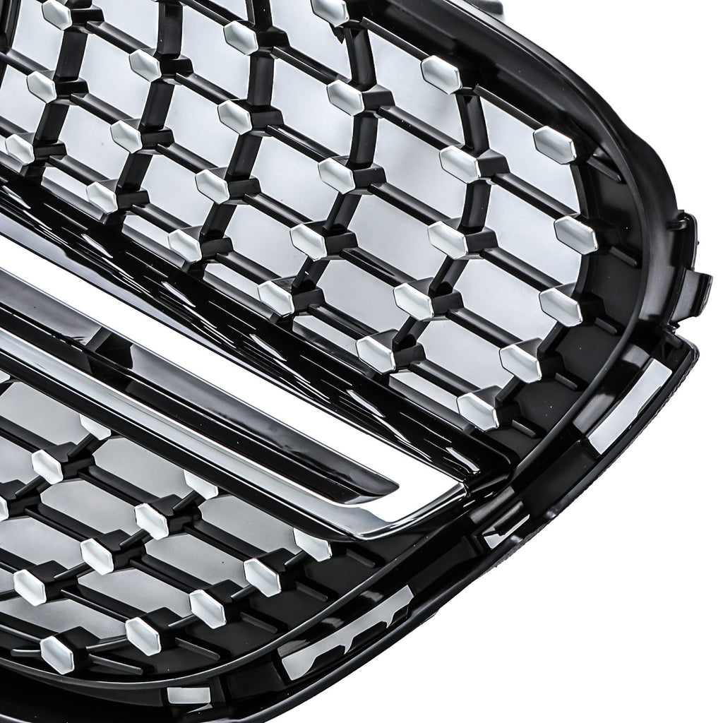 Griglia a Diamante Nera Lucida Mercedes GLC X253 15-19 - foto 7