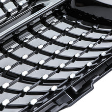 Griglia a Diamante Nera Lucida Mercedes GLC C253 15-19 - foto 3