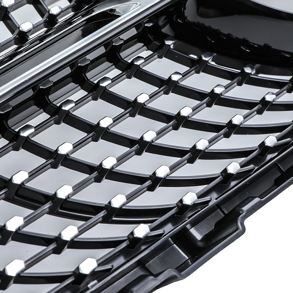 Griglia a Diamante Nera Lucida Mercedes GLC X253 15-19 - foto 3