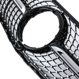 Griglia a Diamante Nera Lucida Mercedes GLC C253 15-19 - foto 2