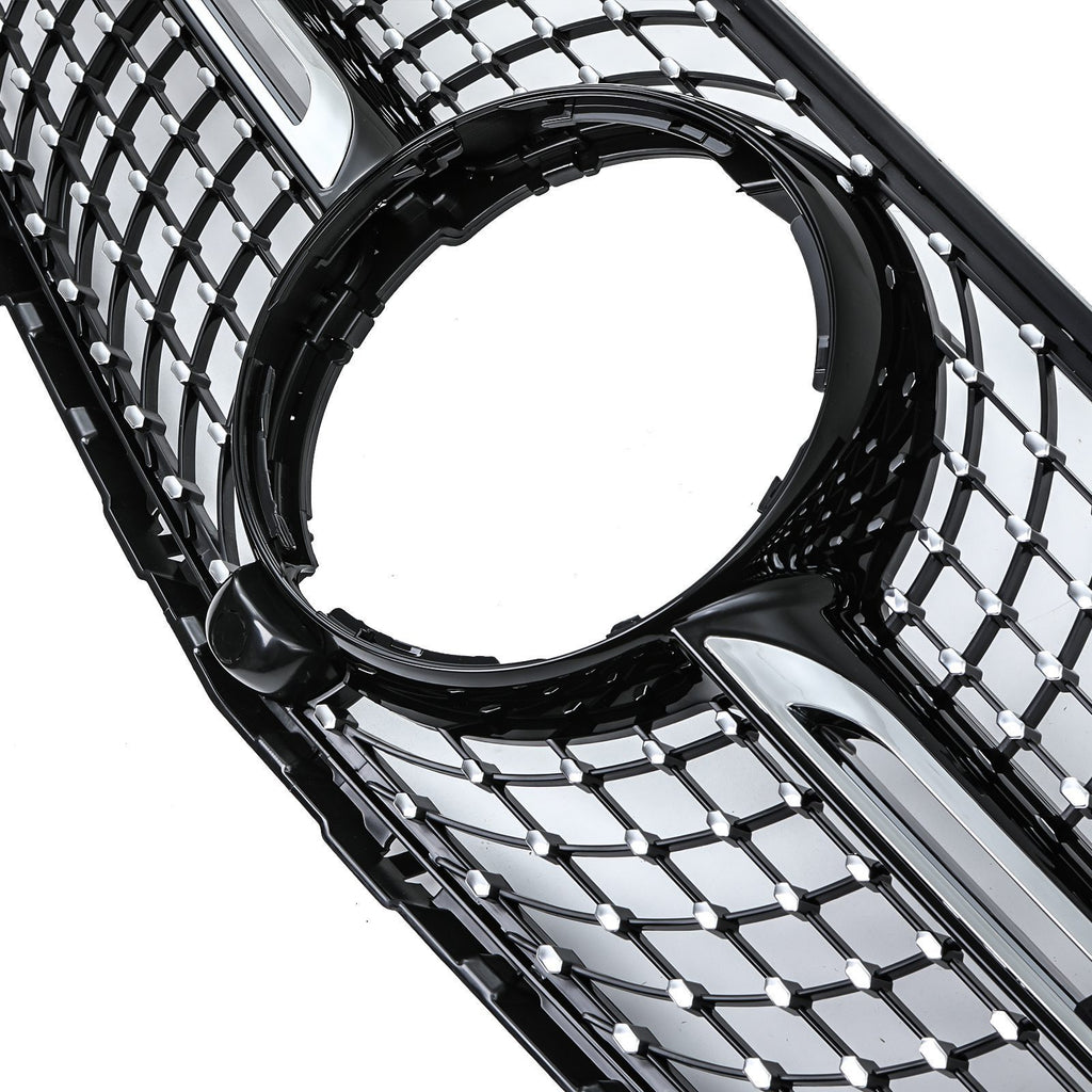 Griglia a Diamante Nera Lucida Mercedes GLC X253 15-19 - foto 2
