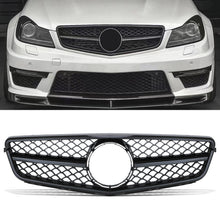 Griglia Nero Lucido Stile AMG Mercedes Classe C Coupé C204 07-14