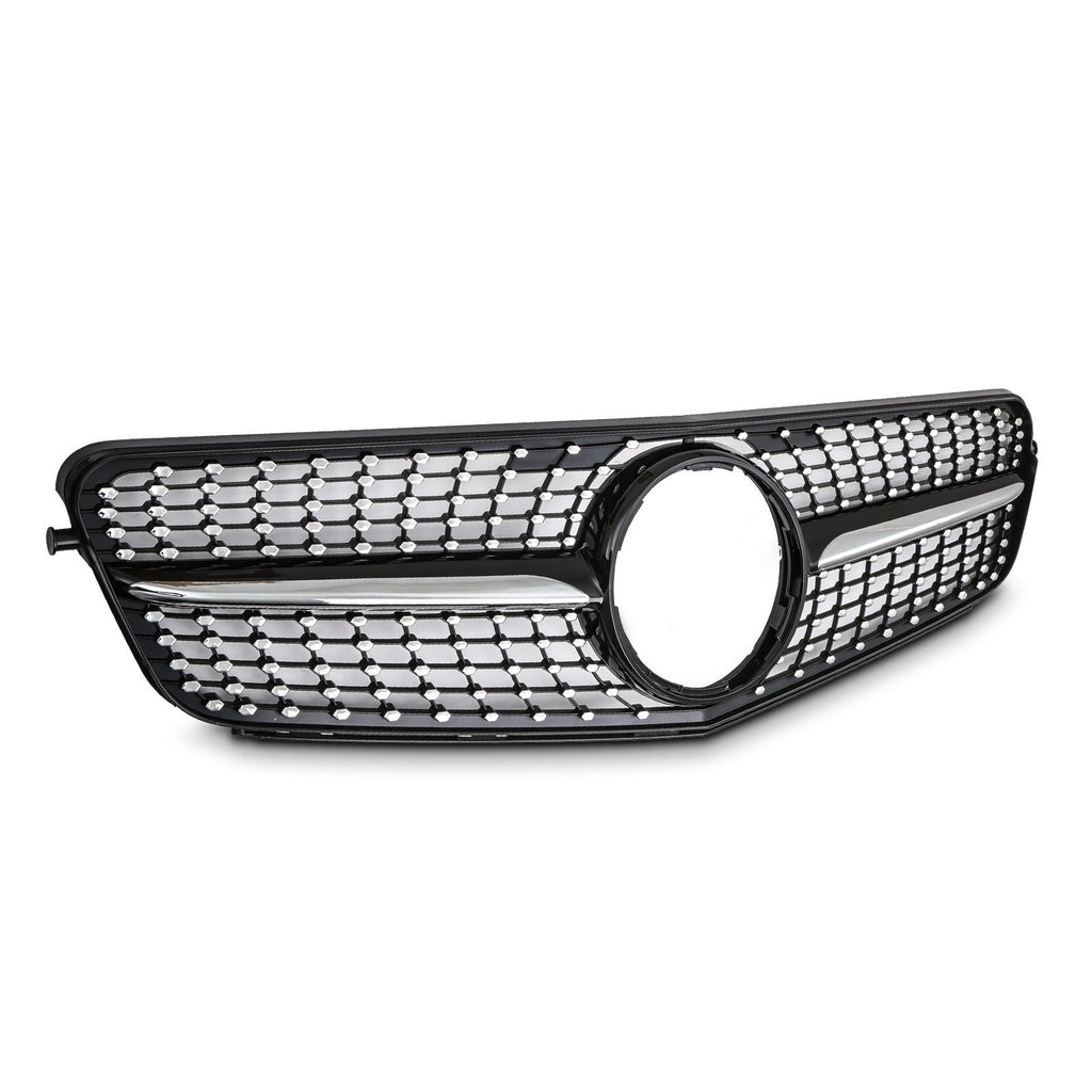 Griglia Stile Diamante Nero Lucido Mercedes Classe C C204 07-14 - foto 4