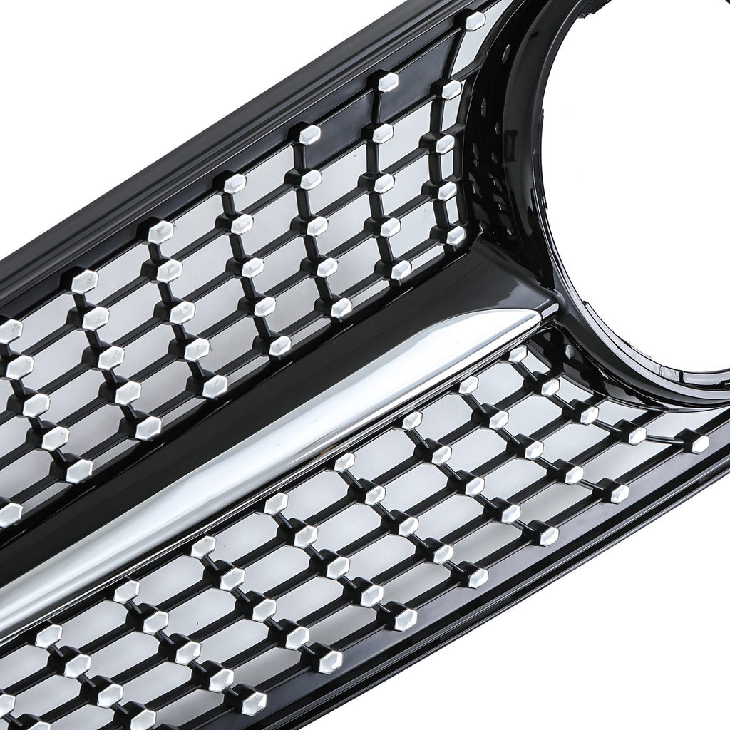Griglia Stile Diamante Nero Lucido Mercedes Classe C W204 07-14 - foto 2