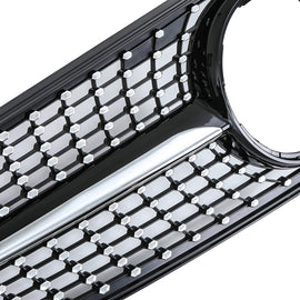 Griglia Stile Diamante Nero Lucido Mercedes Classe C W204 07-14 - foto 2