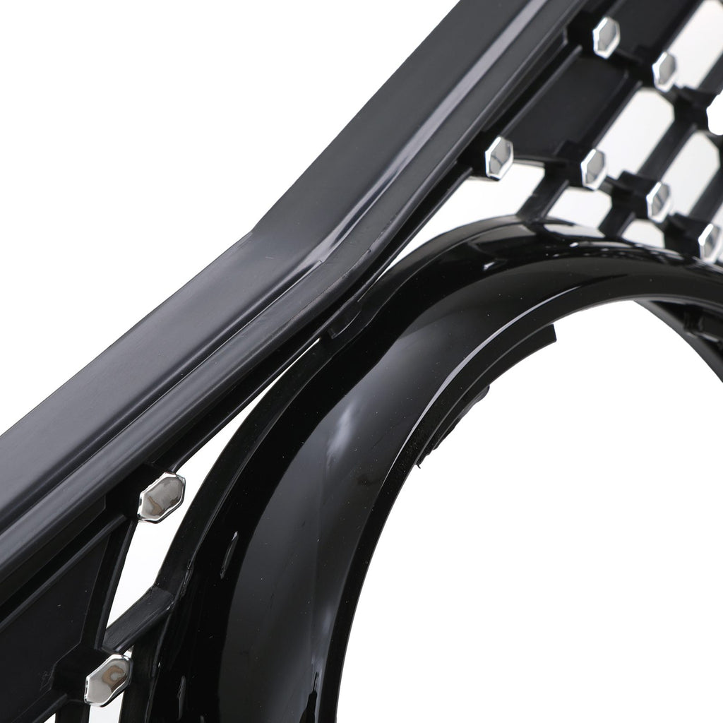 Griglia Stile Diamante Nero Lucido Mercedes Classe C W204 07-14 - foto 6