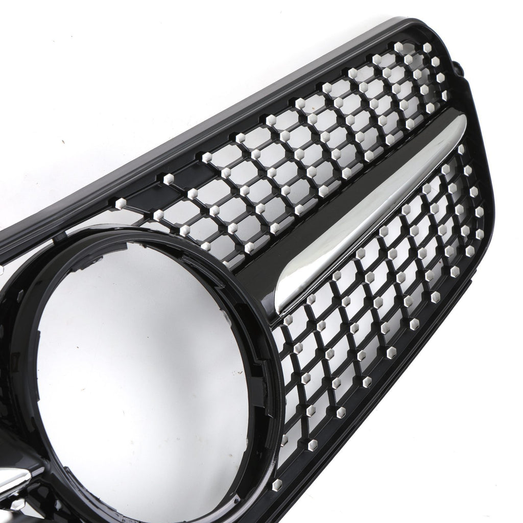 Griglia Stile Diamante Nero Lucido Mercedes Classe C W204 07-14 - foto 5