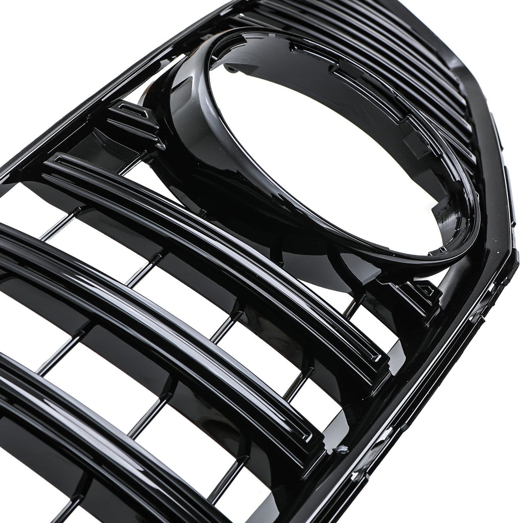 Griglia Anteriore Panamericana GTR Nero Lucido Mercedes Classe C W204 07-14 - foto 3
