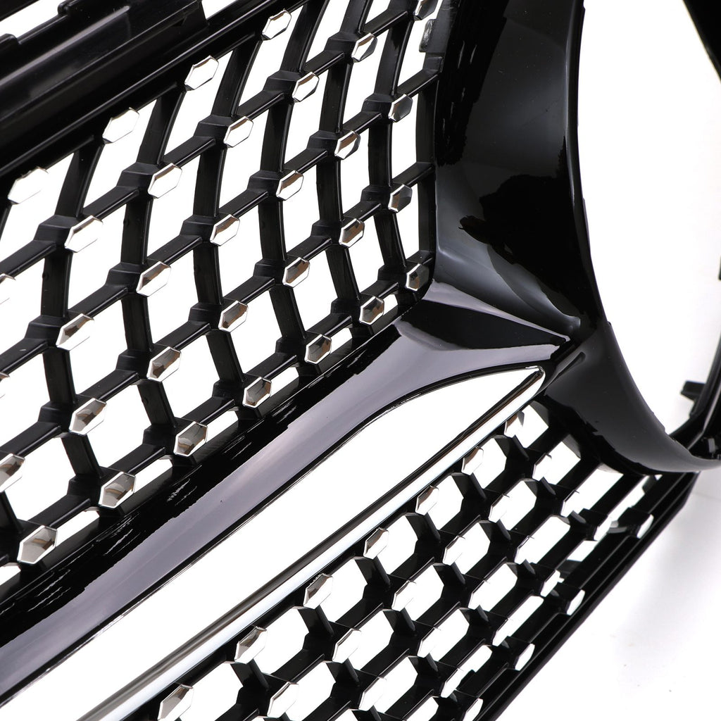Griglia Stile Diamante Nero Lucido Mercedes Classe C W205 14-18 - foto 5