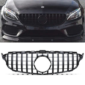 Griglia Anteriore Panamericana GTR Nero Lucido Mercedes Classe C S205 14-18