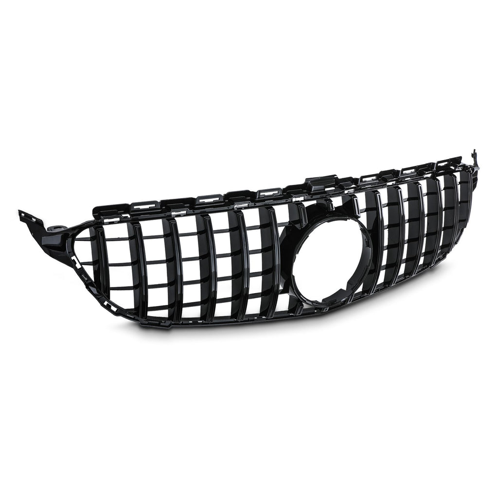 Griglia Anteriore Panamericana GTR Nero Lucido Mercedes Classe C S205 14-18 - foto 5