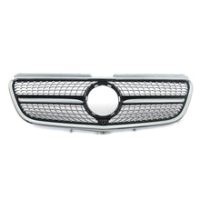 Griglia Anteriore a Diamante Nera Lucida Mercedes Classe V Vito W447 14-20 - foto 3