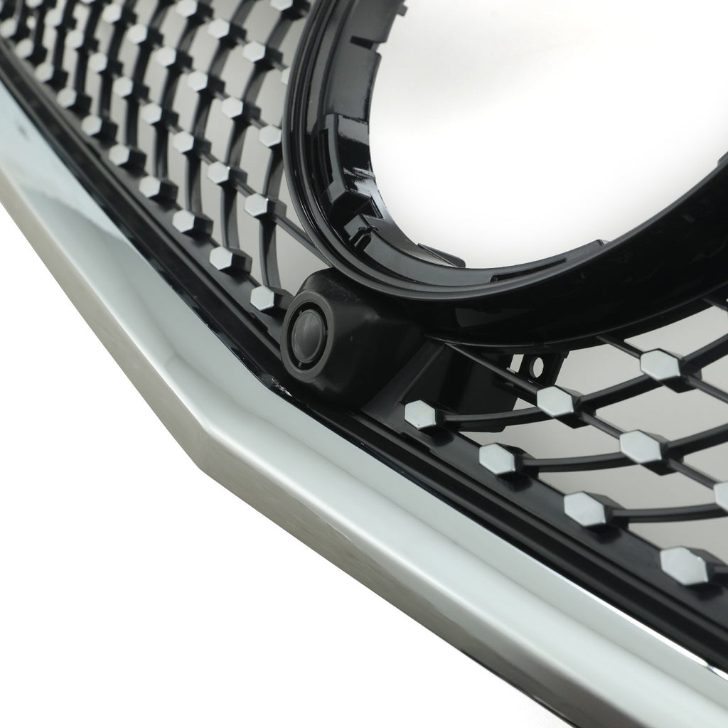 Griglia Anteriore a Diamante Nera Lucida Mercedes Classe V Vito W447 14-20 - foto 8