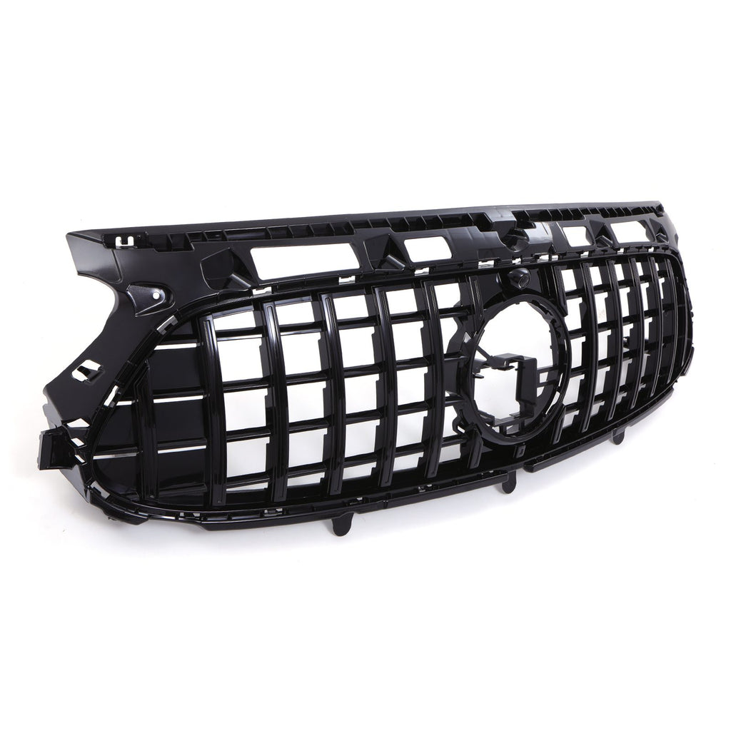 Griglia Anteriore Stile Panamericana Nero Lucido Mercedes GLA H247 20-23 - foto 3