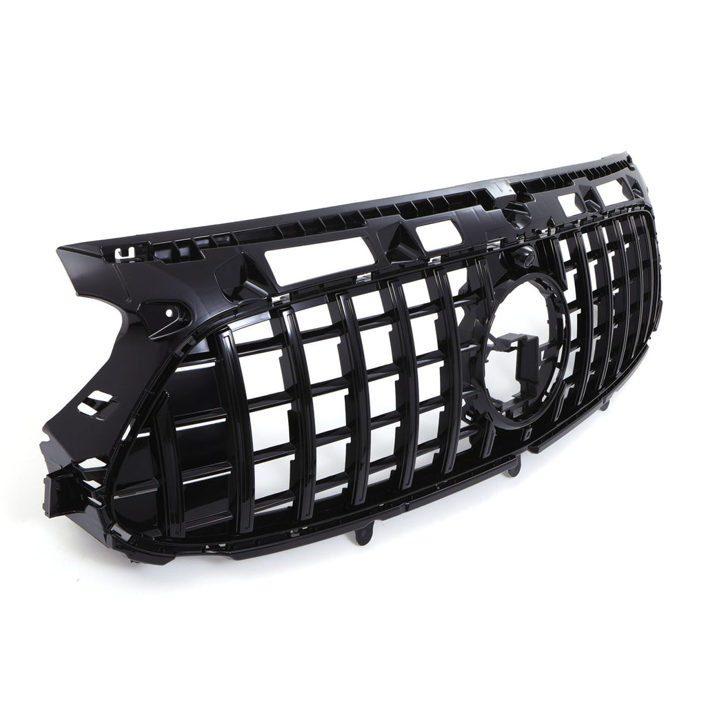 Griglia Anteriore Stile Panamericana Nero Lucido Mercedes GLA H247 20-23 - foto 4