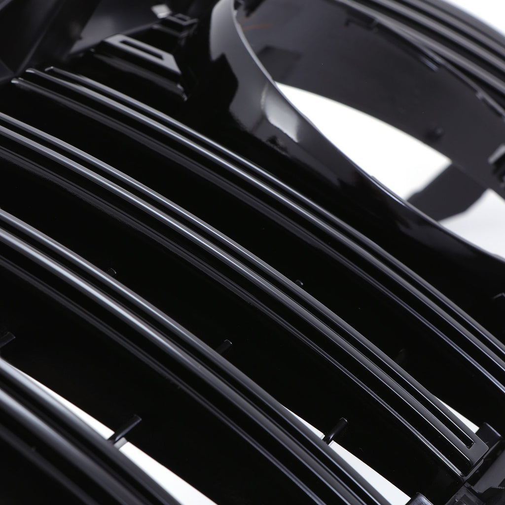 Griglia Anteriore Stile Panamericana Nero Lucido Mercedes CLA C117 Facelift 16-19 - foto 6
