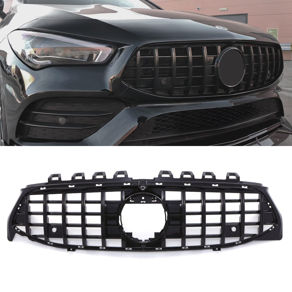 Griglia Anteriore Stile Panamericana Nero Lucido Mercedes CLA C118 20-23
