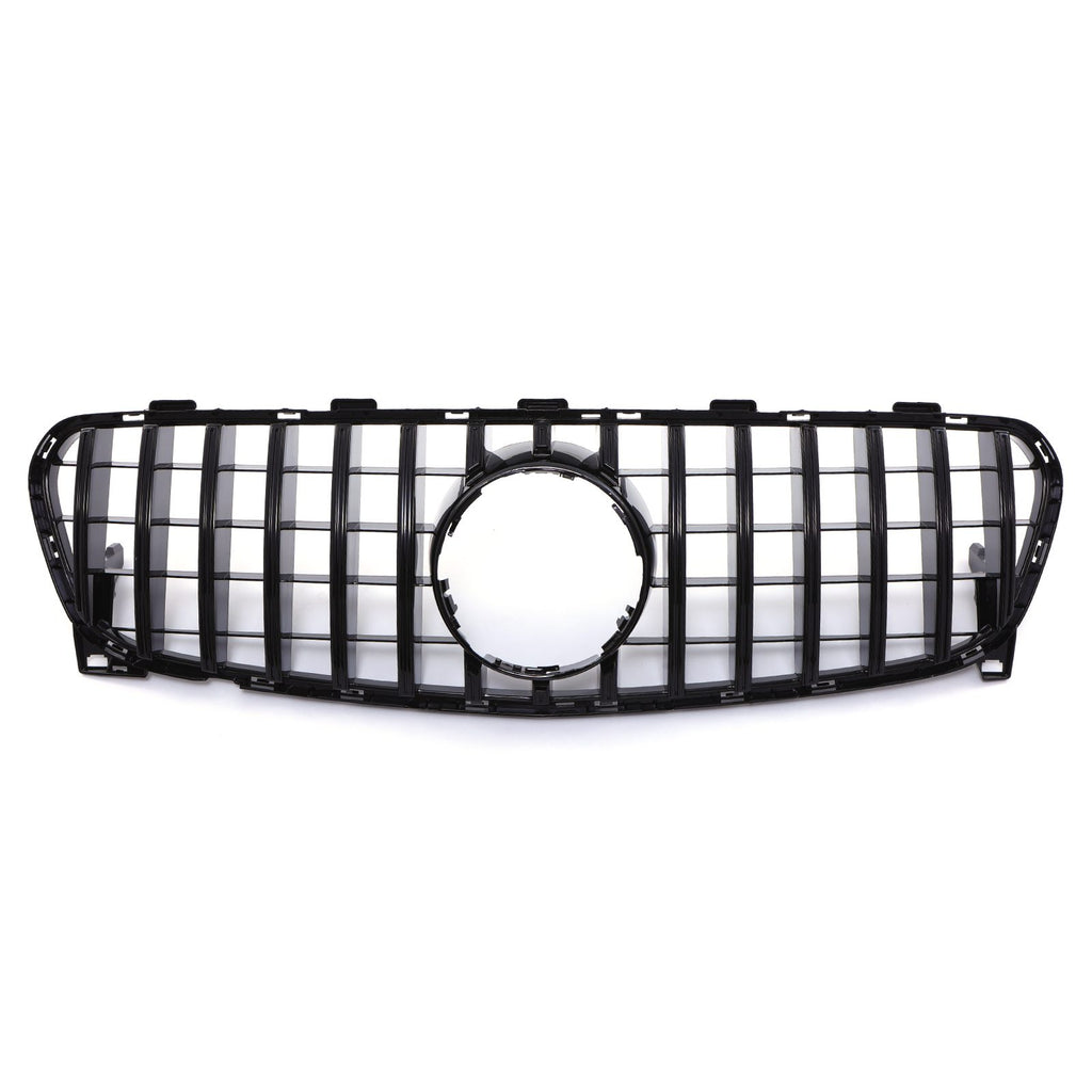 Griglia Anteriore Stile Panamericana Nero Lucido Mercedes GLA X156 Facelift 17-19 - foto 2