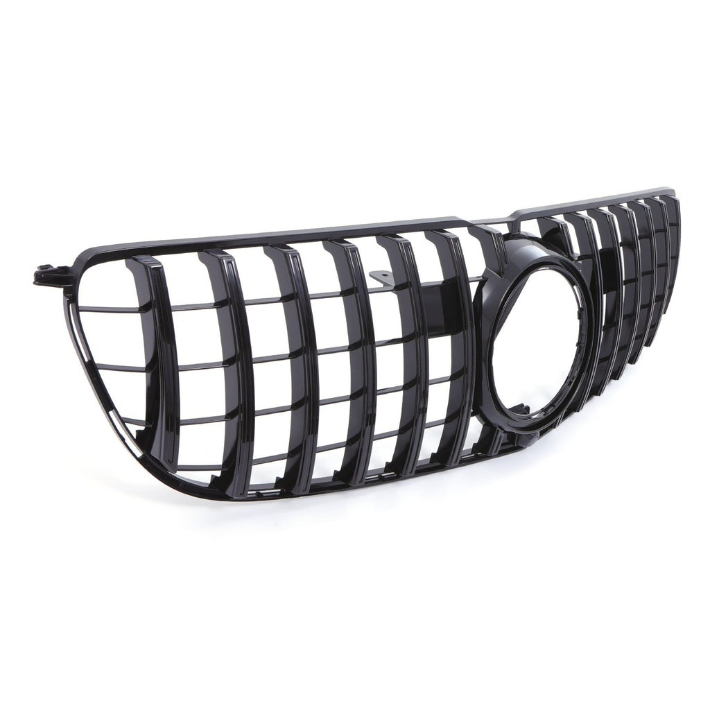Griglia Anteriore Stile Panamericana Nero Lucido Mercedes GLS X166 16-19 - foto 3