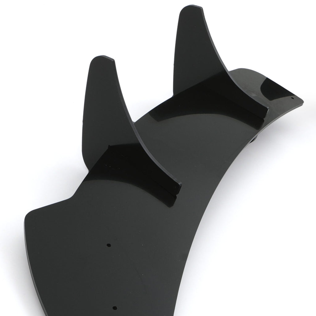 Diffusore a Lama Nero Lucido Volkswagen Golf R Mk6 09-12 - foto 6