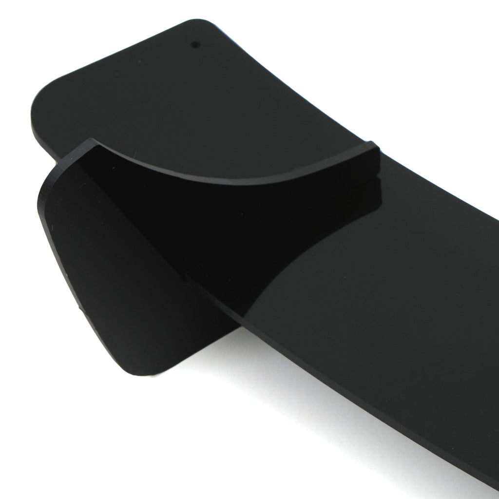 Diffusore a Lama Nero Lucido Volkswagen Golf R Mk6 09-12 - foto 7