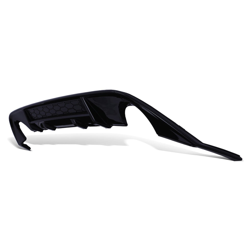 Diffusore Posteriore Doppia Uscita Nero Lucido VW Golf GTI MK7 12-16 - foto 8