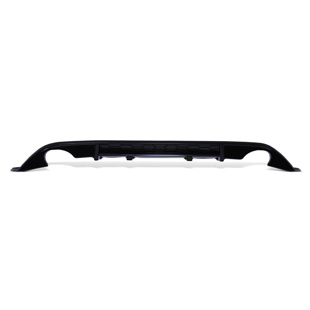 Diffusore Posteriore Doppia Uscita Nero Lucido VW Golf GTI MK7 12-16