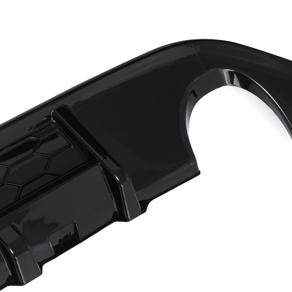 Diffusore Posteriore Doppia Uscita Nero Lucido VW Golf GTI MK7 12-16 - foto 5
