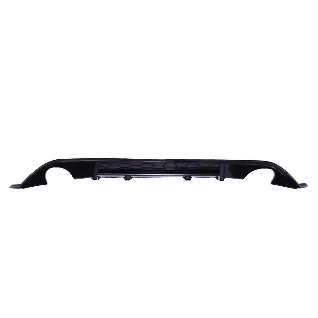 Diffusore Posteriore Doppia Uscita Nero Lucido Volkswagen Golf MK7 12-16